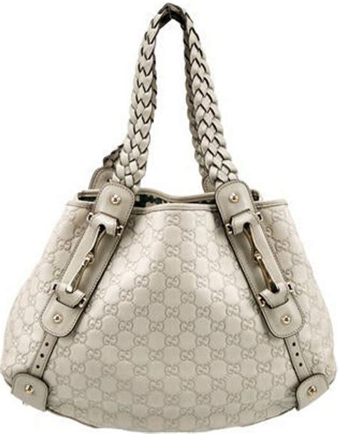 Gucci GG Signature Medium Horsebit Pelham Hobo